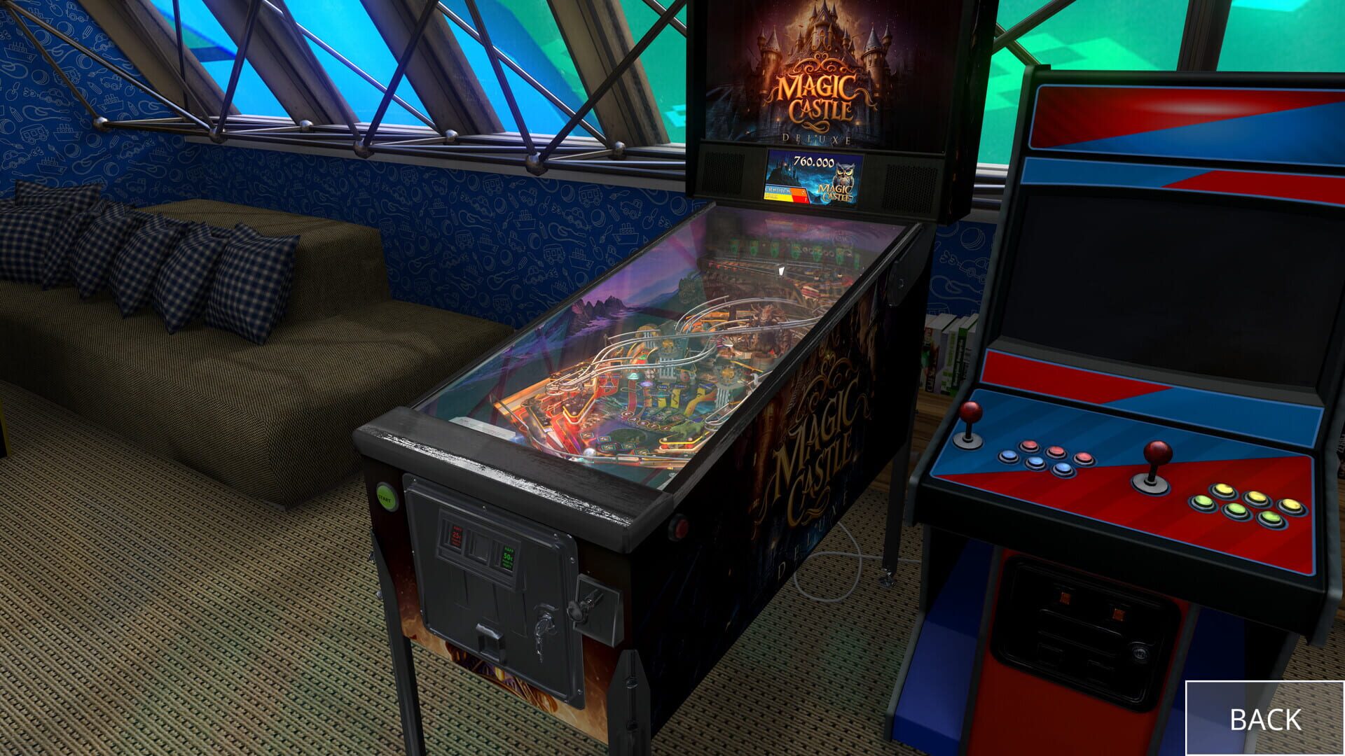 Screenshot for Zaccaria Pinball: Magic Castle Deluxe Pinball Table