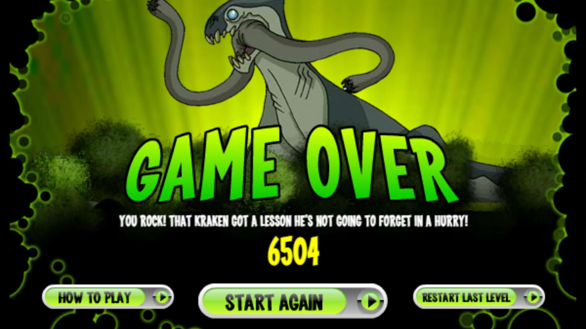 Screenshot for Ben 10: Krakken Attack
