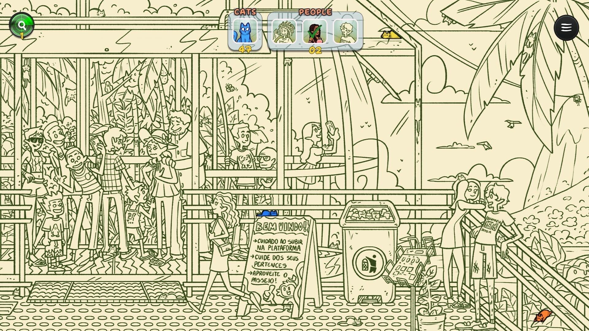 Screenshot for Hidden Cats in Rio de Janeiro