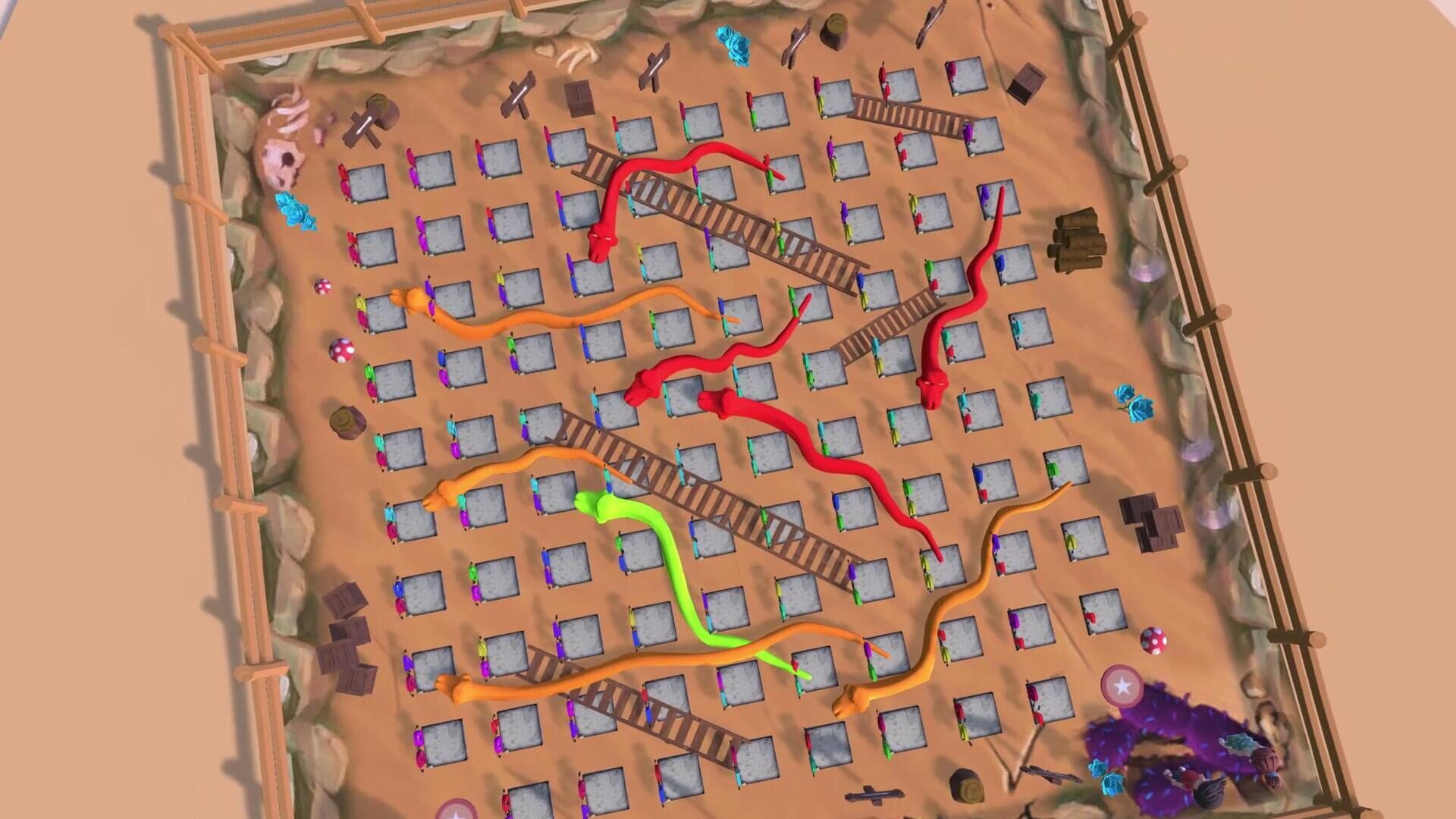 Screenshot for Snakes and Ladders Championship
