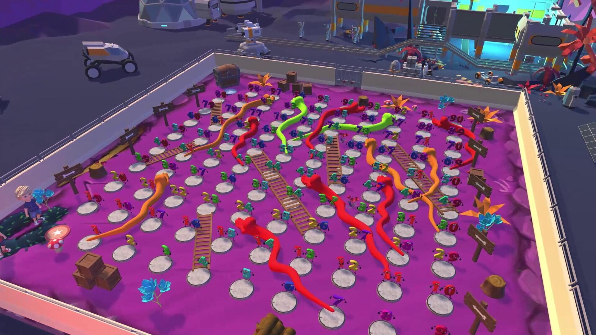 Screenshot for Snakes and Ladders Championship