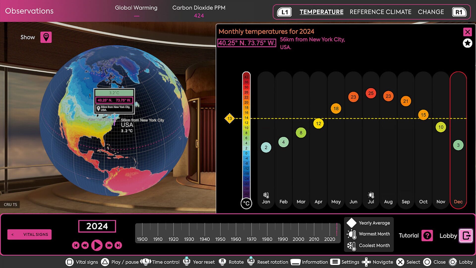 Screenshot for Climate Station