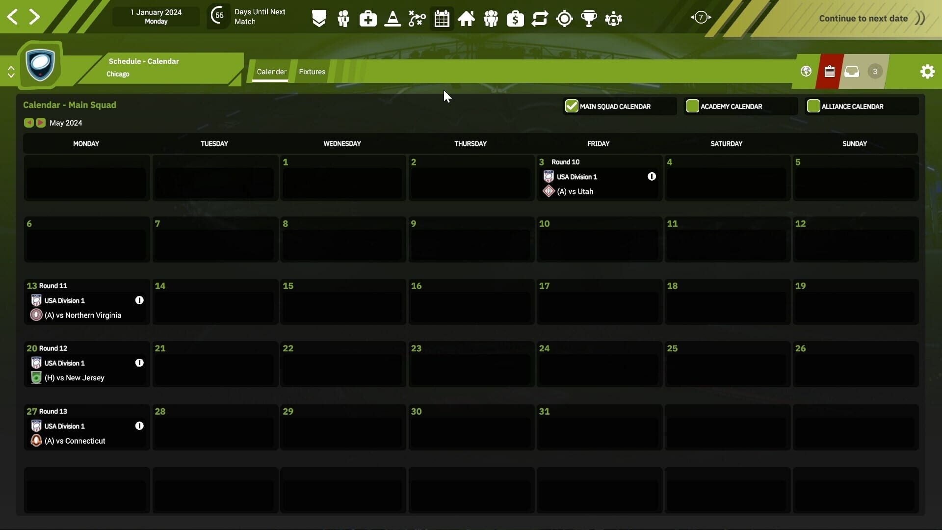 Screenshot for Rugby League Team Manager 4