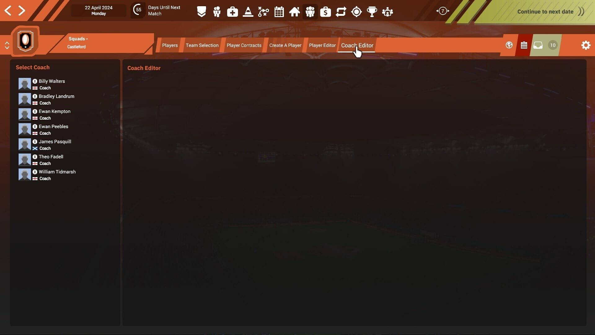 Screenshot for Rugby League Team Manager 4