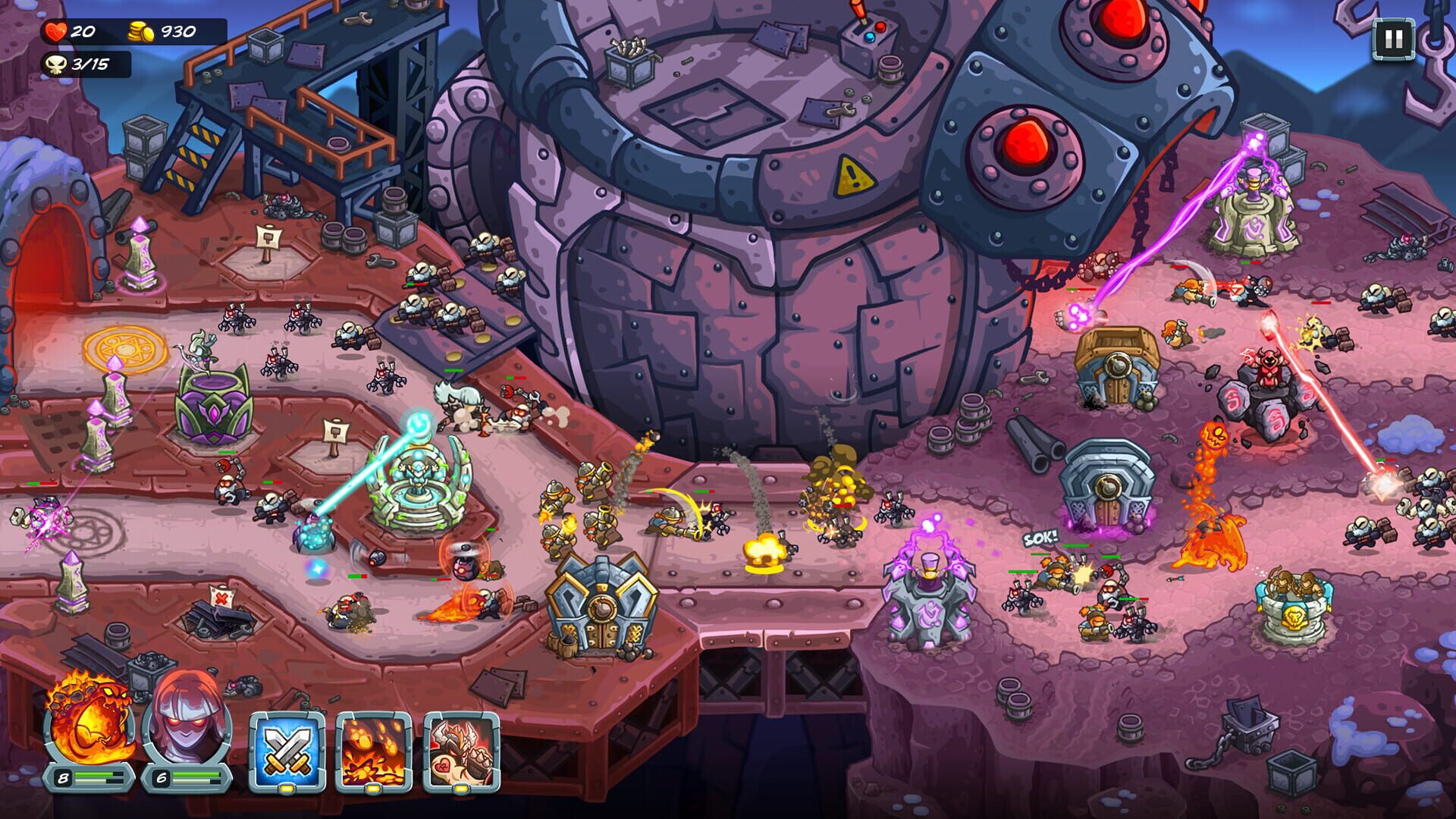 Screenshot for Kingdom Rush 5: Alliance - Colossal Dwarfare