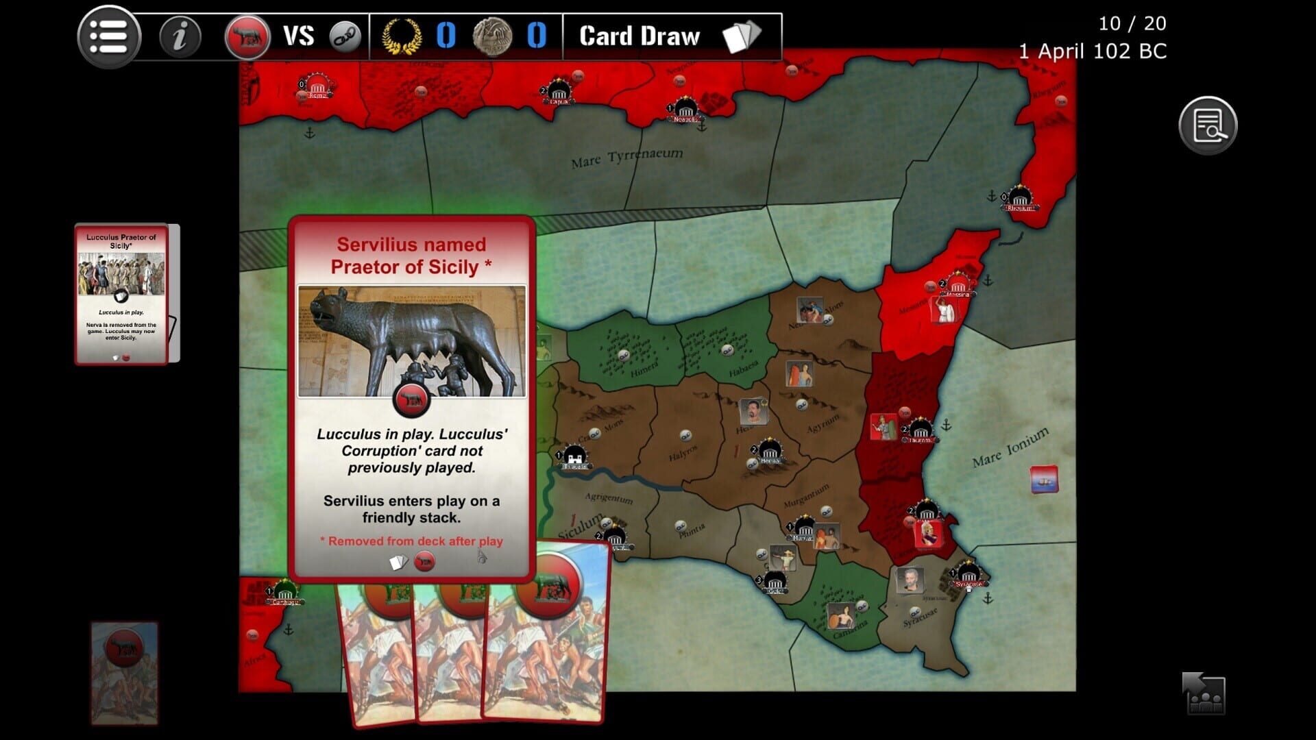 Screenshot for Wars Across The World: Tryphon 104