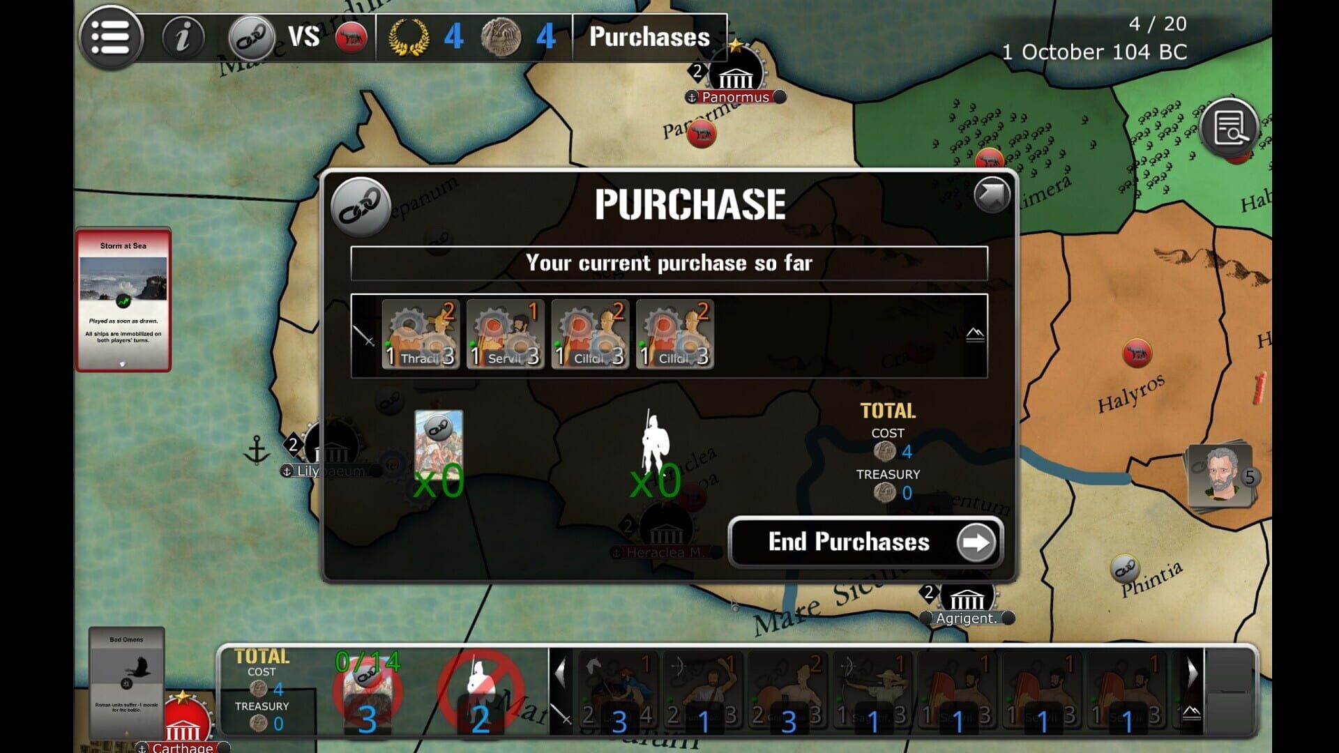 Screenshot for Wars Across The World: Tryphon 104