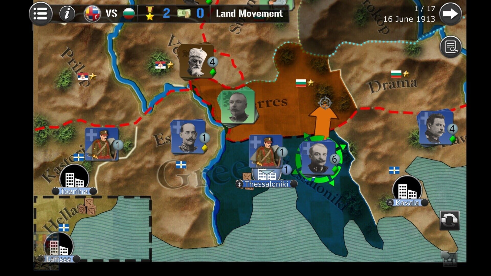 Screenshot for Wars Across the World: Bulgaria 1913