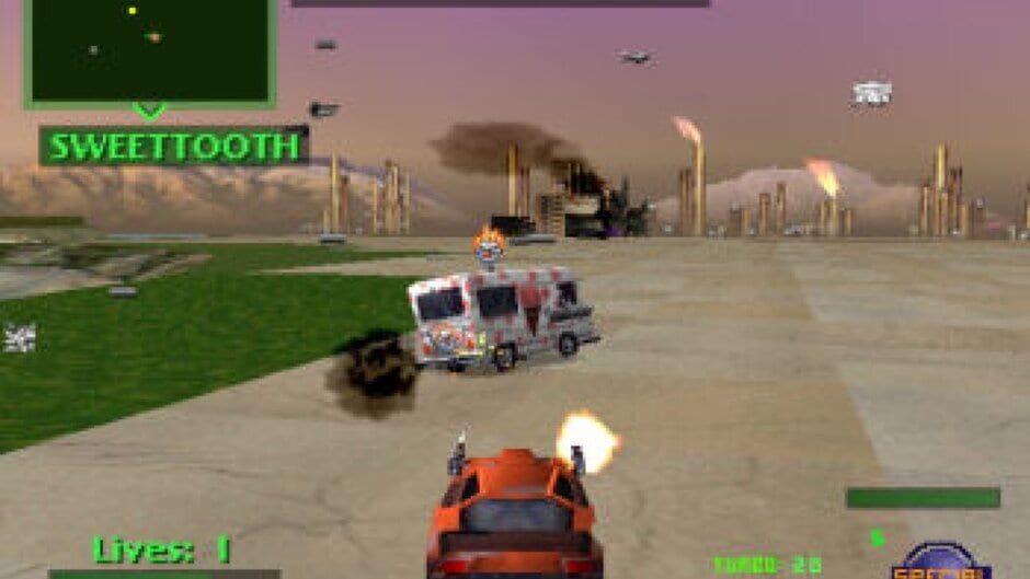 Screenshot for Twisted Metal 2
