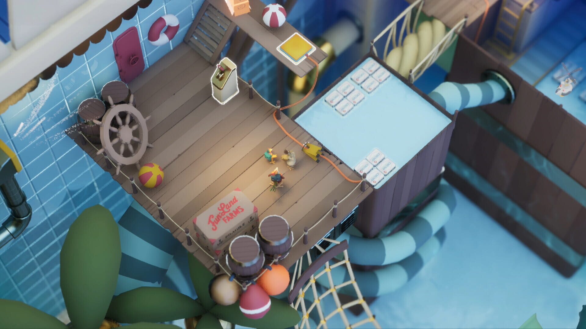 Screenshot for Chicken Run: Eggstraction