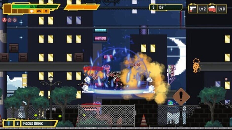 Screenshot for Bail Force: Cyberpunk Bounty Hunters