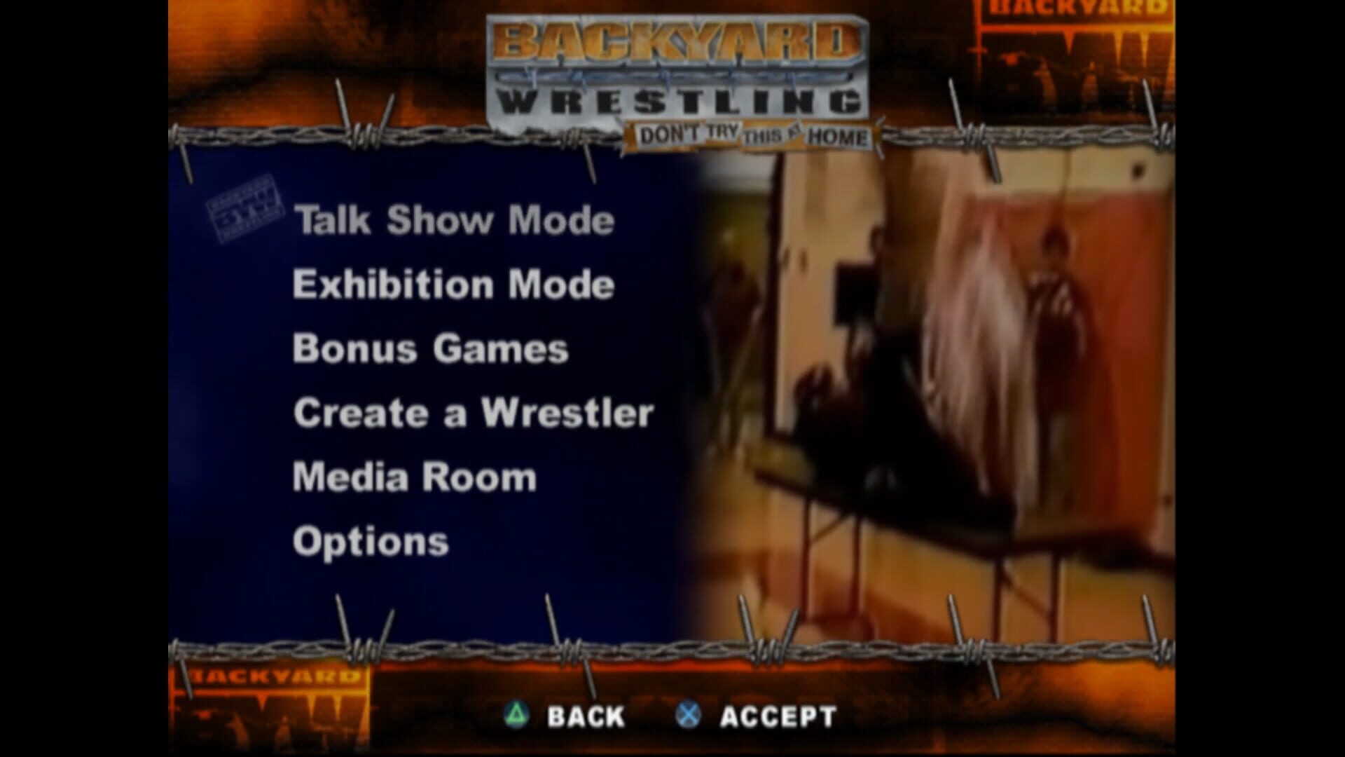 Screenshot for Backyard Wrestling: Don't Try This at Home