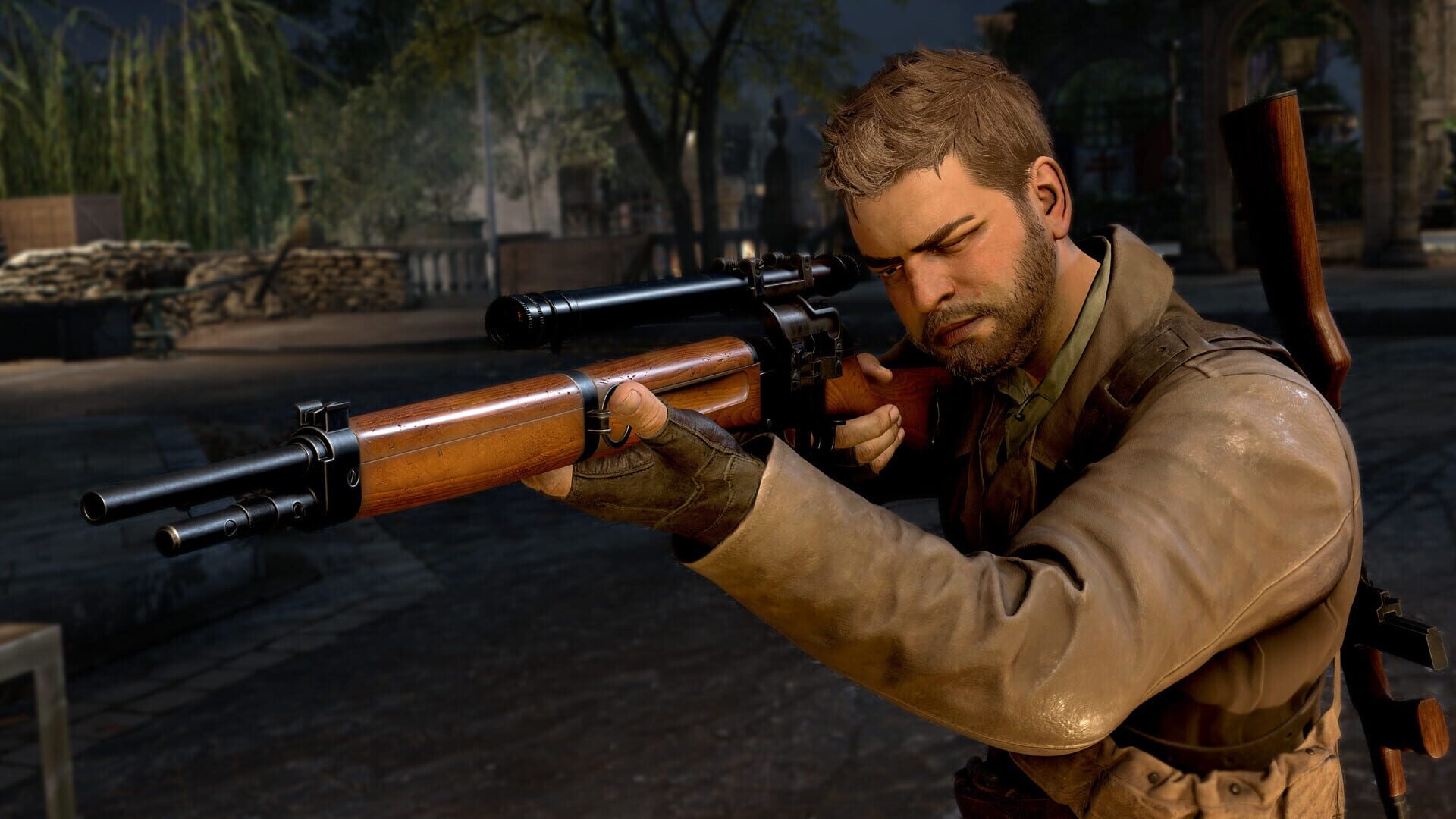 Screenshot for Sniper Elite: Resistance - Mud and Thunder Mission, Weapons and Skin Pack
