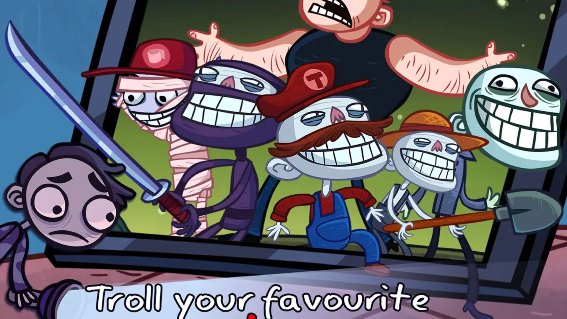 Screenshot for Trollface Quest: Video Games