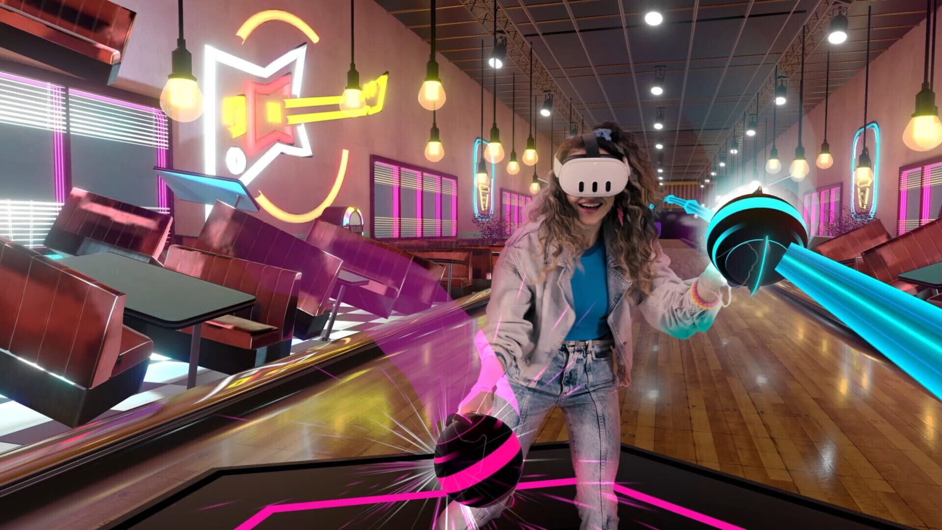 Screenshot for Synth Riders: Rick Astley - "Never Gonna Give You Up"