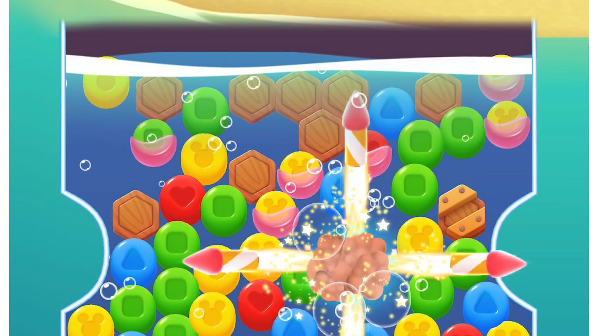 Screenshot for Disney Getaway Blast!