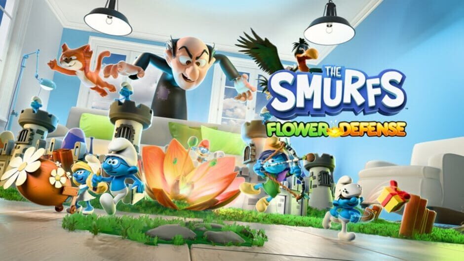 Screenshot for The Smurfs: Flower Defense