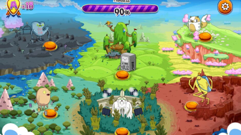 Screenshot for Adventure Time: Rockstars of Ooo