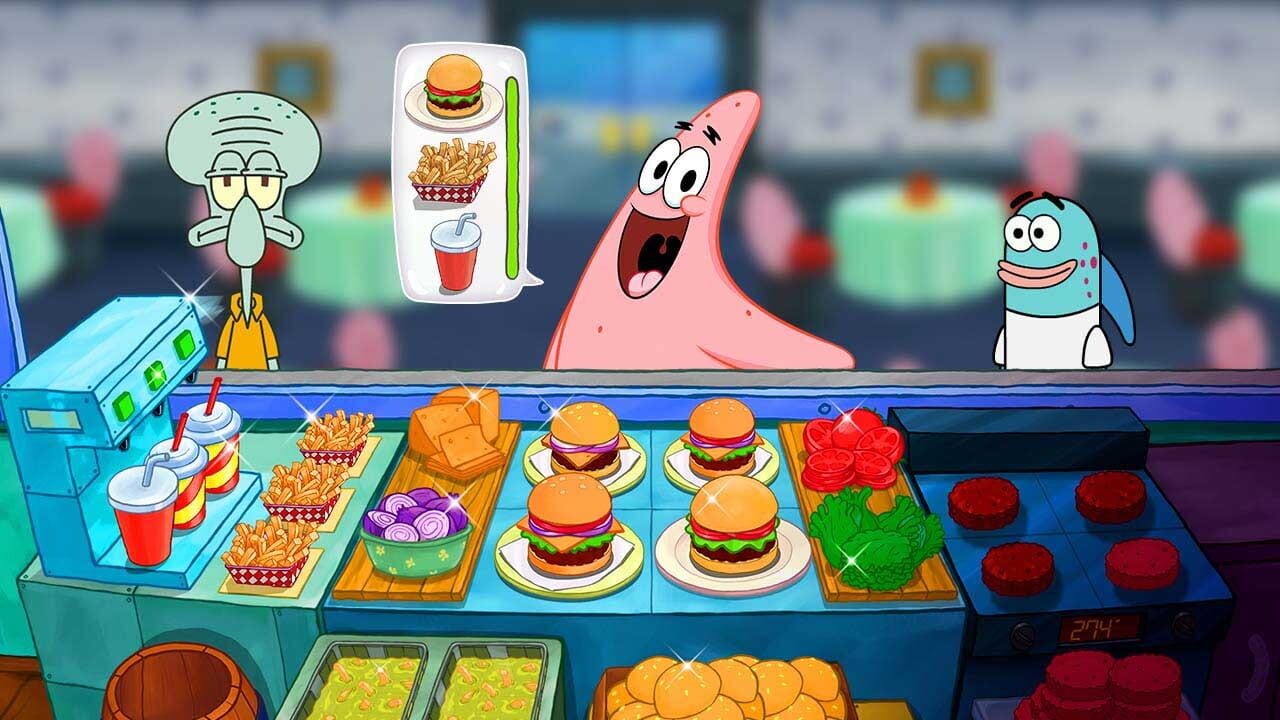 Screenshot for SpongeBob: Krusty Cook-Off - Extra Krusty Edition
