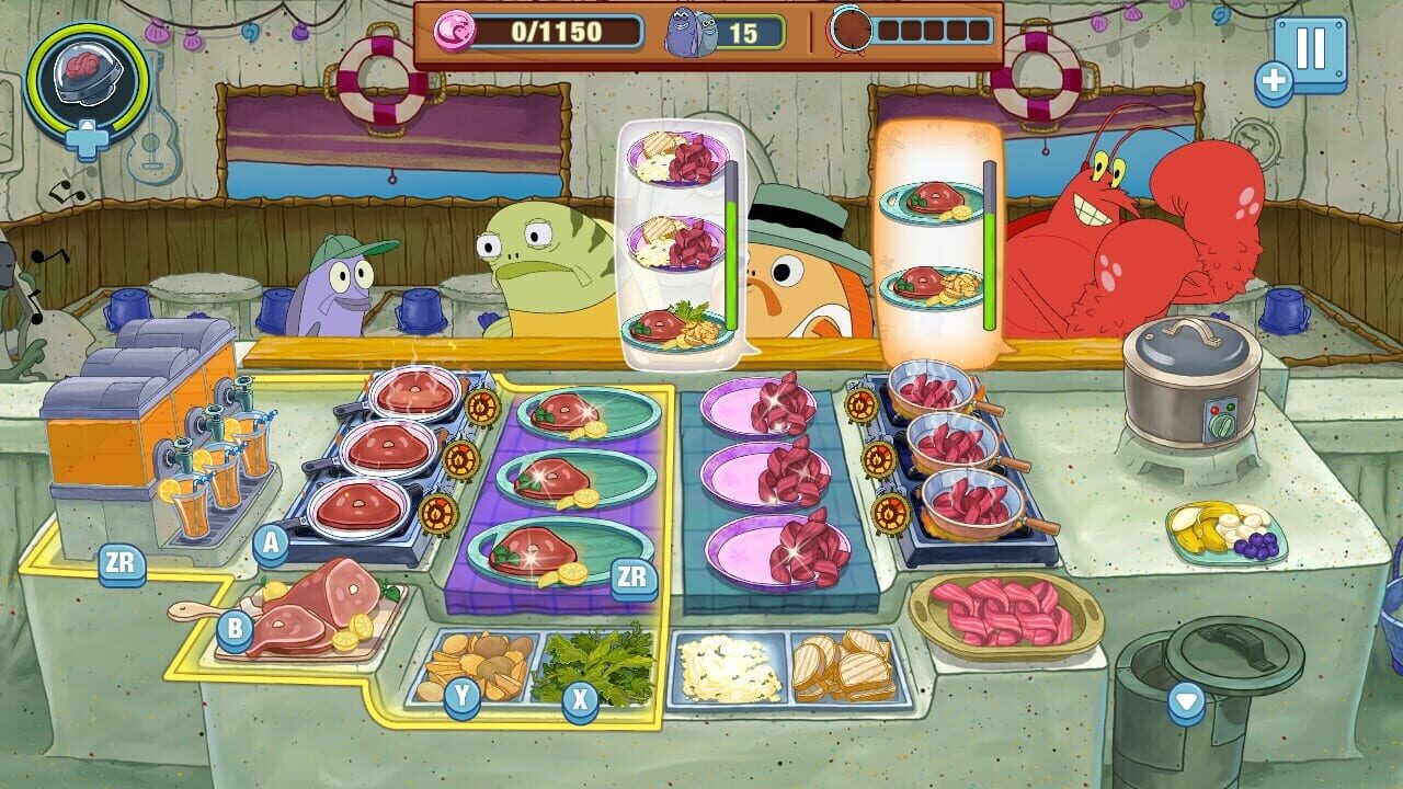 Screenshot for SpongeBob: Krusty Cook-Off - Extra Krusty Edition