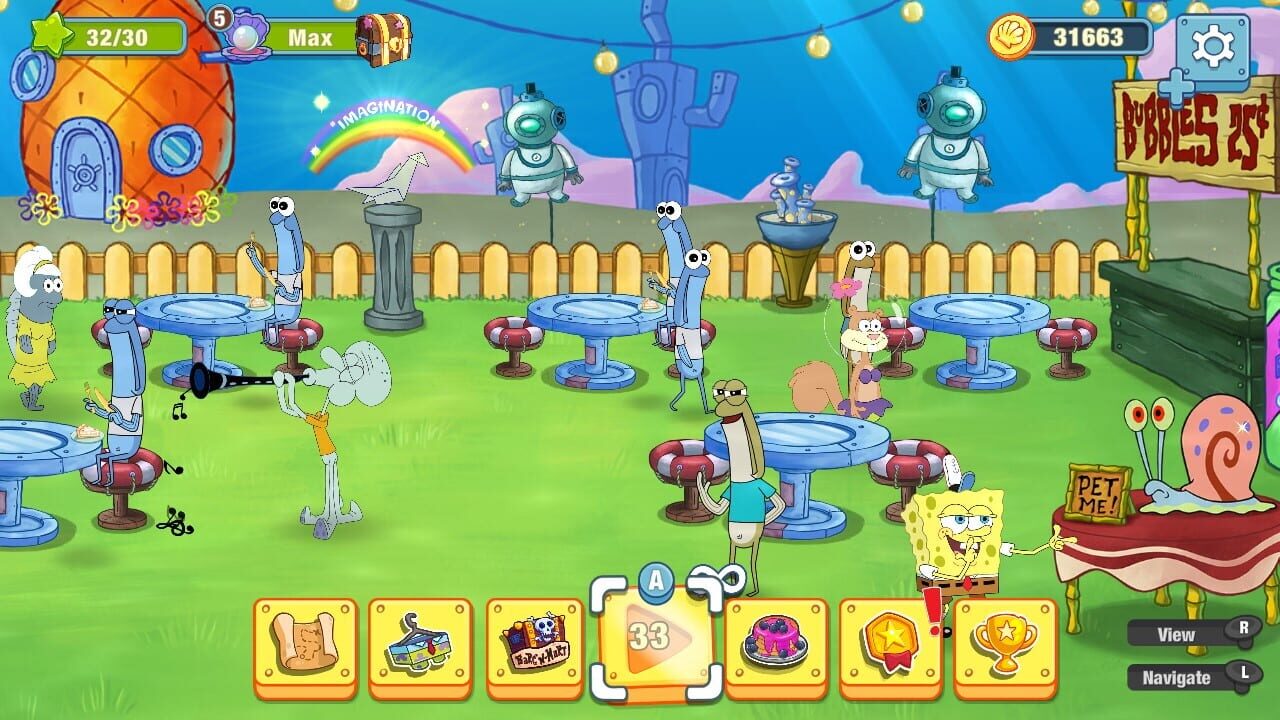 Screenshot for SpongeBob: Krusty Cook-Off - Extra Krusty Edition