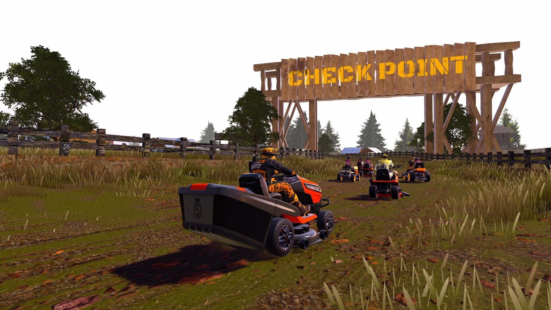 Screenshot for Lawn Mower Racing