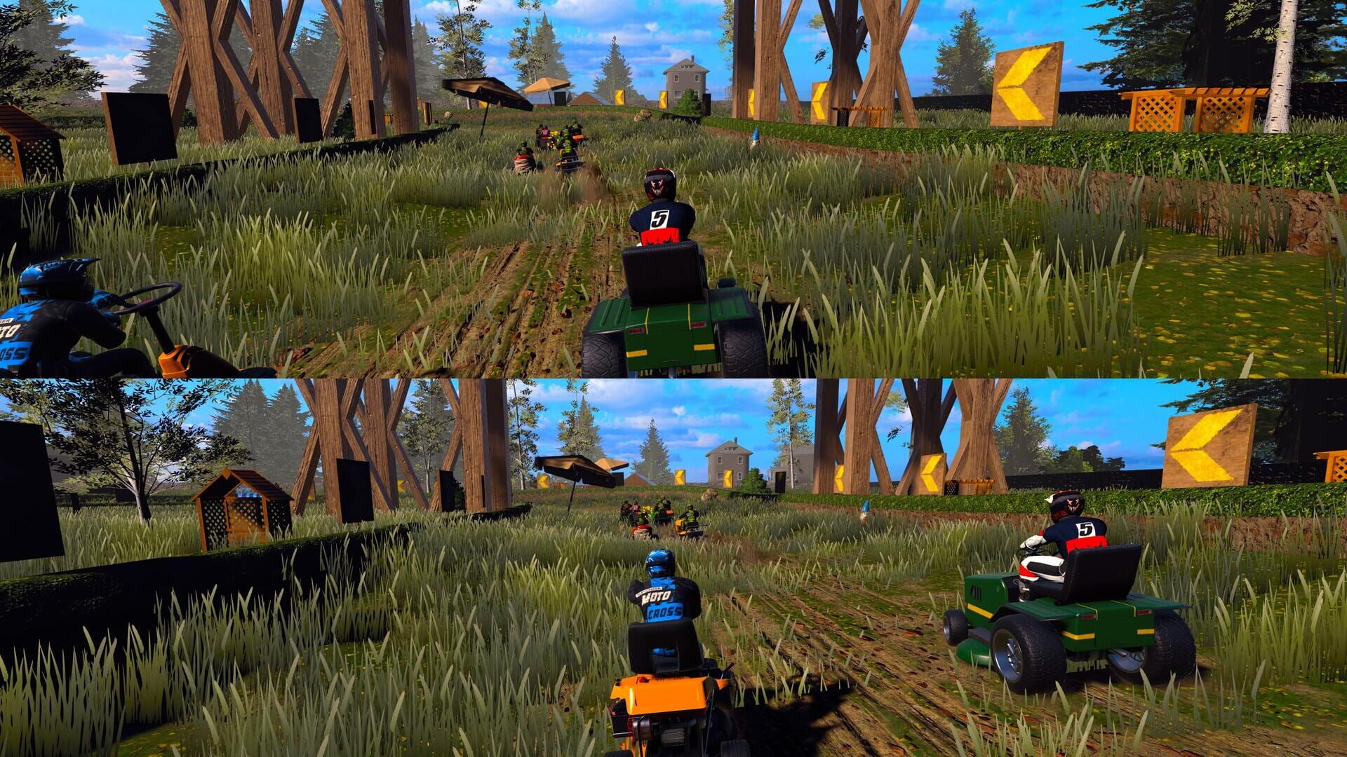 Screenshot for Lawn Mower Racing