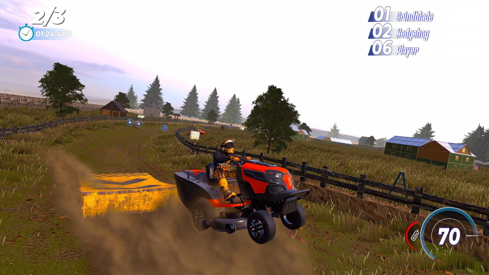 Screenshot for Lawn Mower Racing