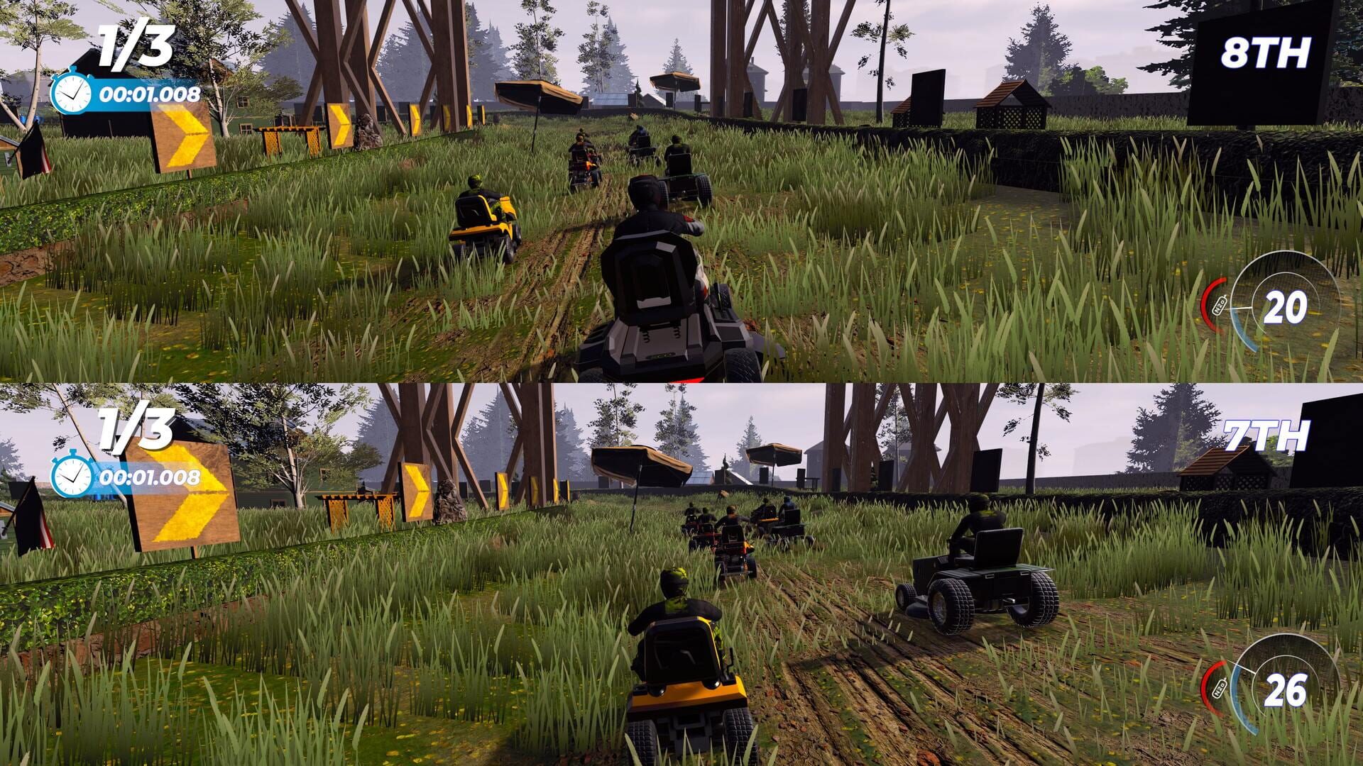 Screenshot for Lawn Mower Racing