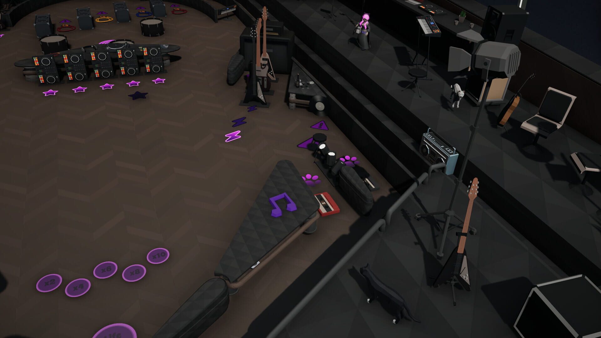 Screenshot for Roxy Raccoon's Pinball Panic: Makin' Music