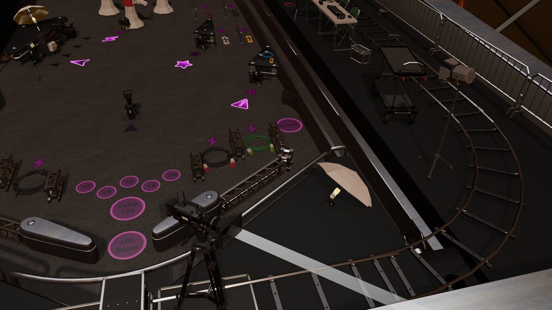 Screenshot for Roxy Raccoon's Pinball Panic - Movie Magic