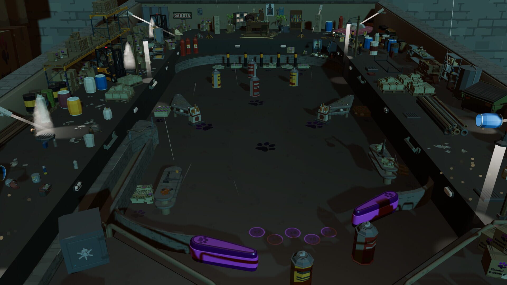 Screenshot for Roxy Raccoon's Pinball Panic: Great Gangs