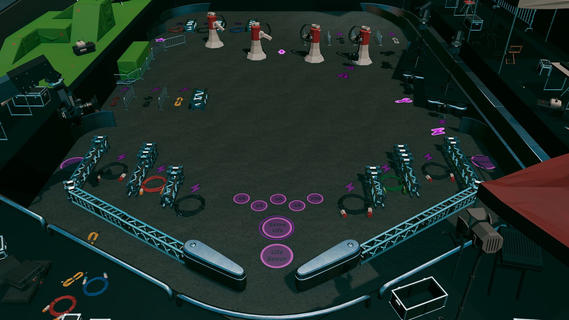 Screenshot for Roxy Raccoon's Pinball Panic - Movie Magic