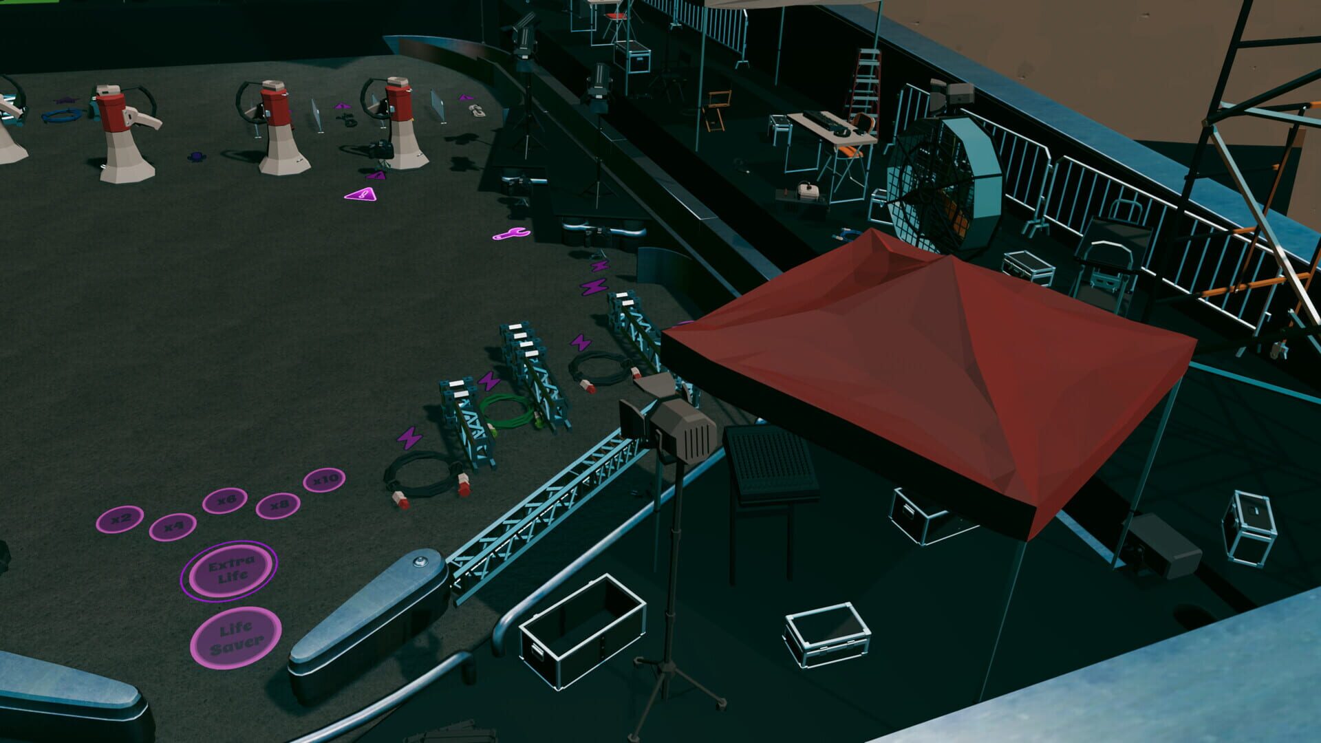 Screenshot for Roxy Raccoon's Pinball Panic - Movie Magic