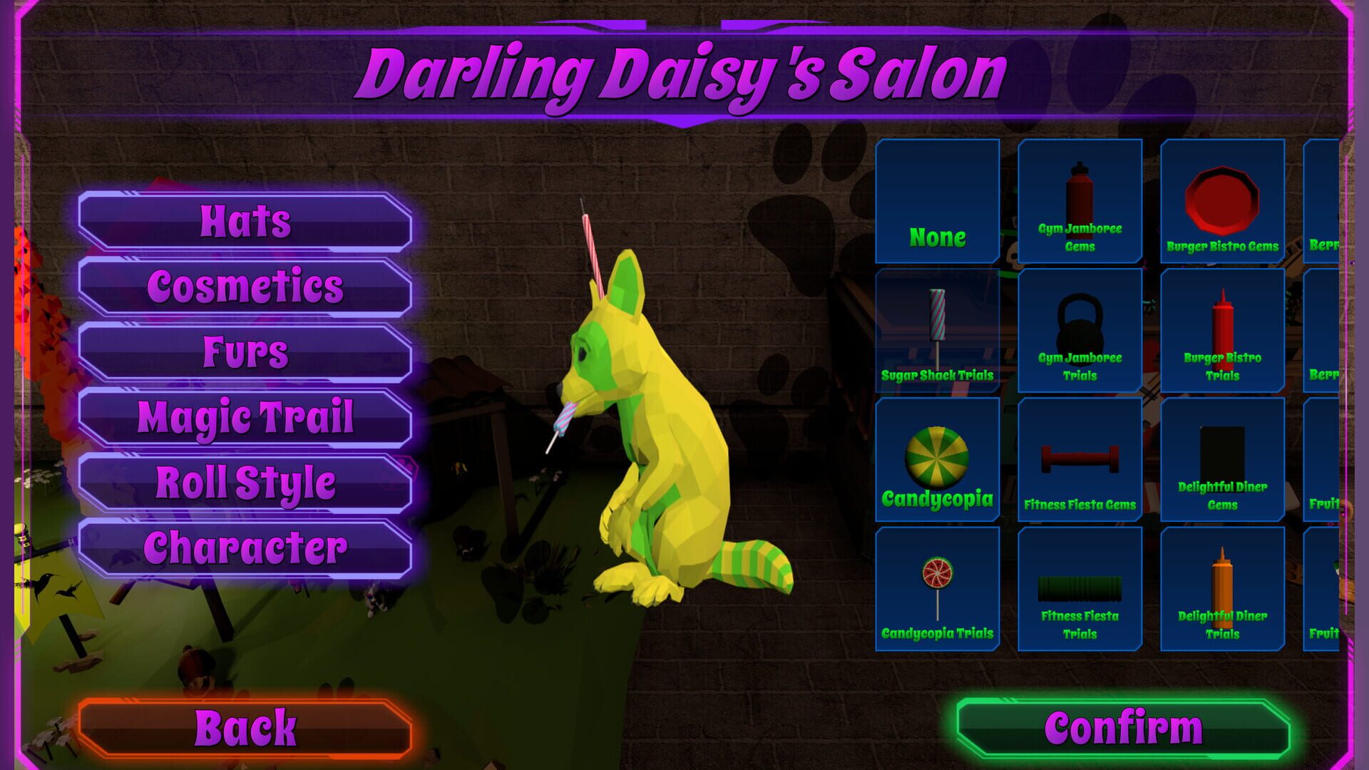 Screenshot for Roxy Raccoon's Pinball Panic: Candycopia