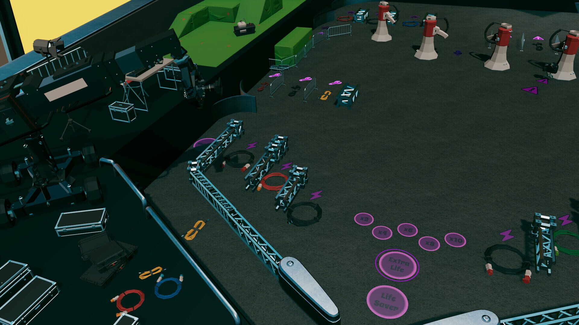 Screenshot for Roxy Raccoon's Pinball Panic - Movie Magic