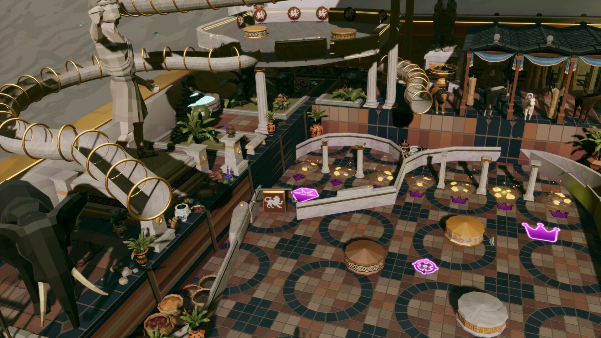 Screenshot for Roxy Raccoon's Pinball Panic: Roman Renaissance