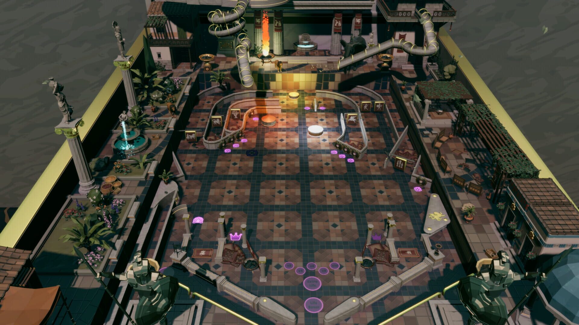 Screenshot for Roxy Raccoon's Pinball Panic: Roman Renaissance