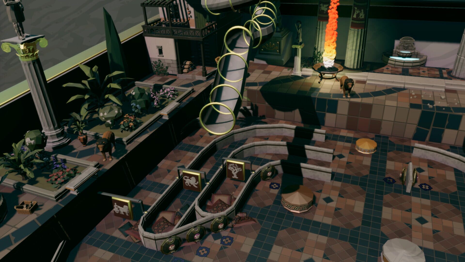 Screenshot for Roxy Raccoon's Pinball Panic: Roman Renaissance