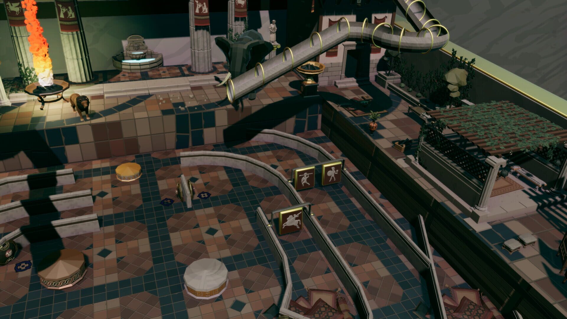 Screenshot for Roxy Raccoon's Pinball Panic: Roman Renaissance