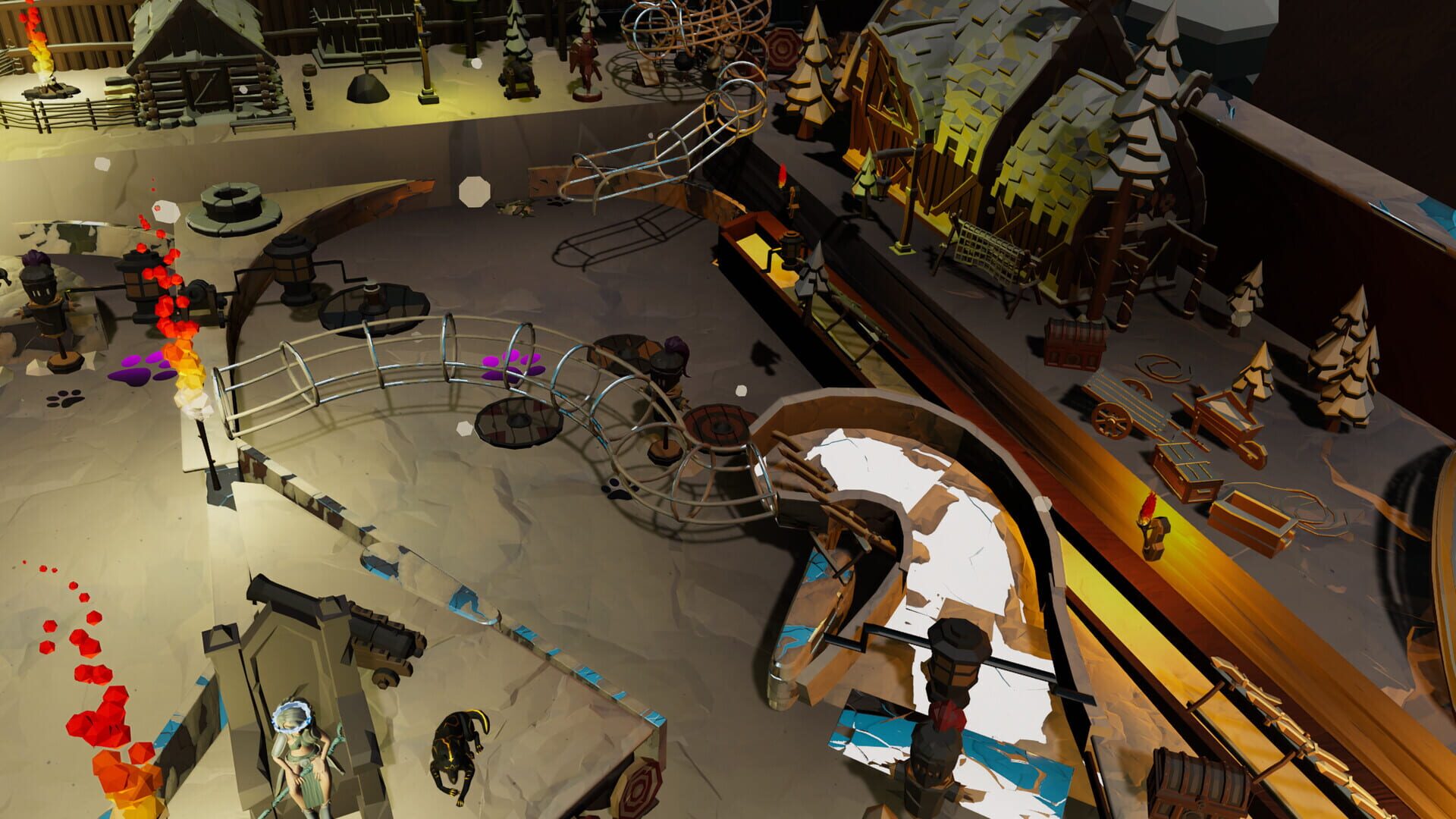 Screenshot for Roxy Raccoon's Pinball Panic: Viking Ventures
