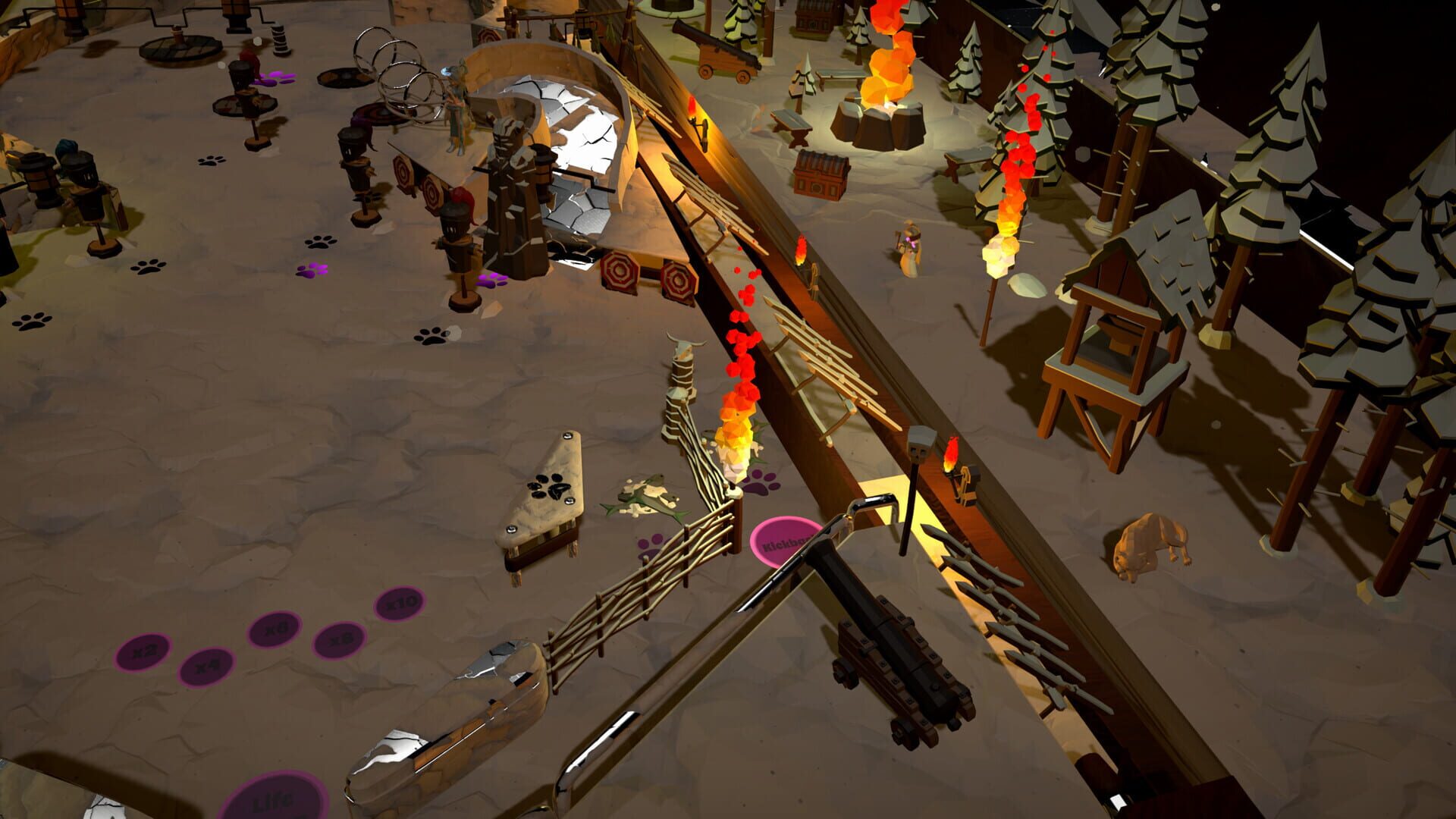 Screenshot for Roxy Raccoon's Pinball Panic: Viking Ventures