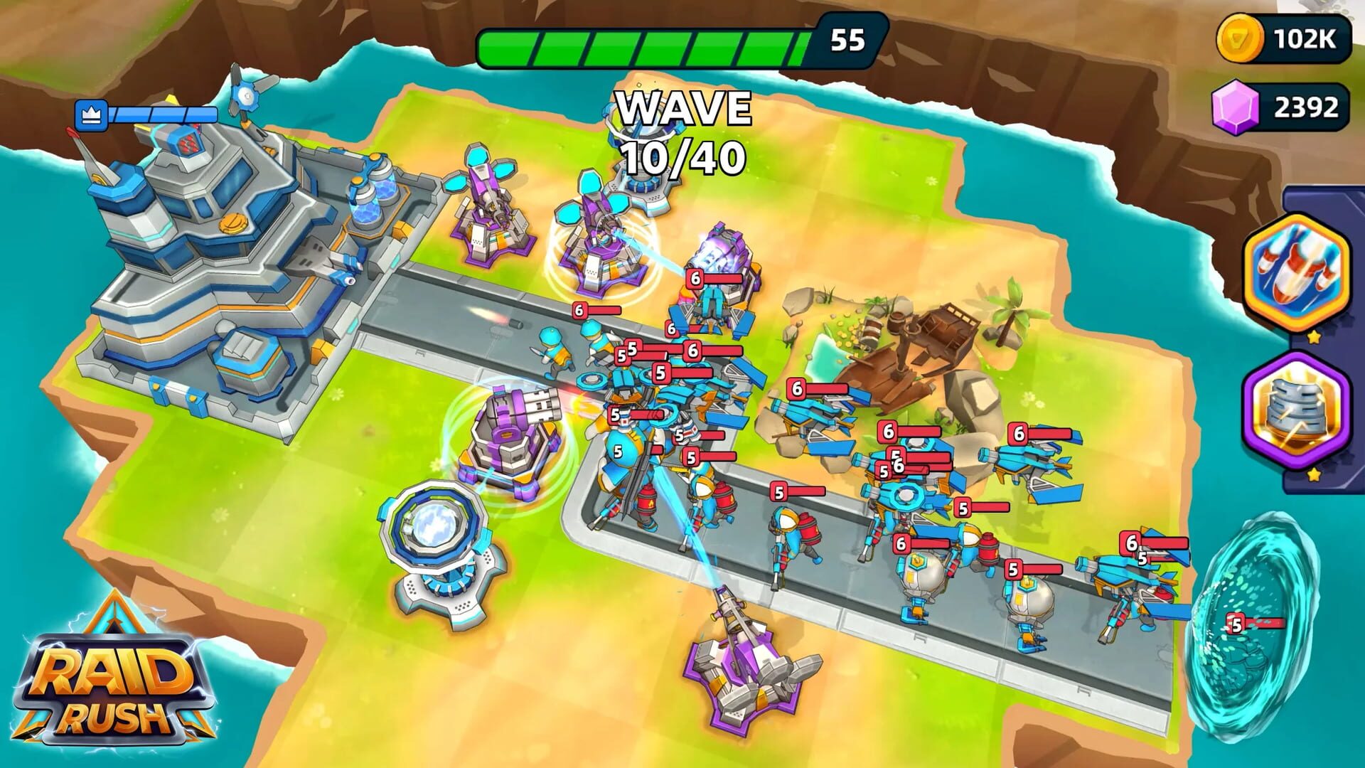 Screenshot for Raid Rush