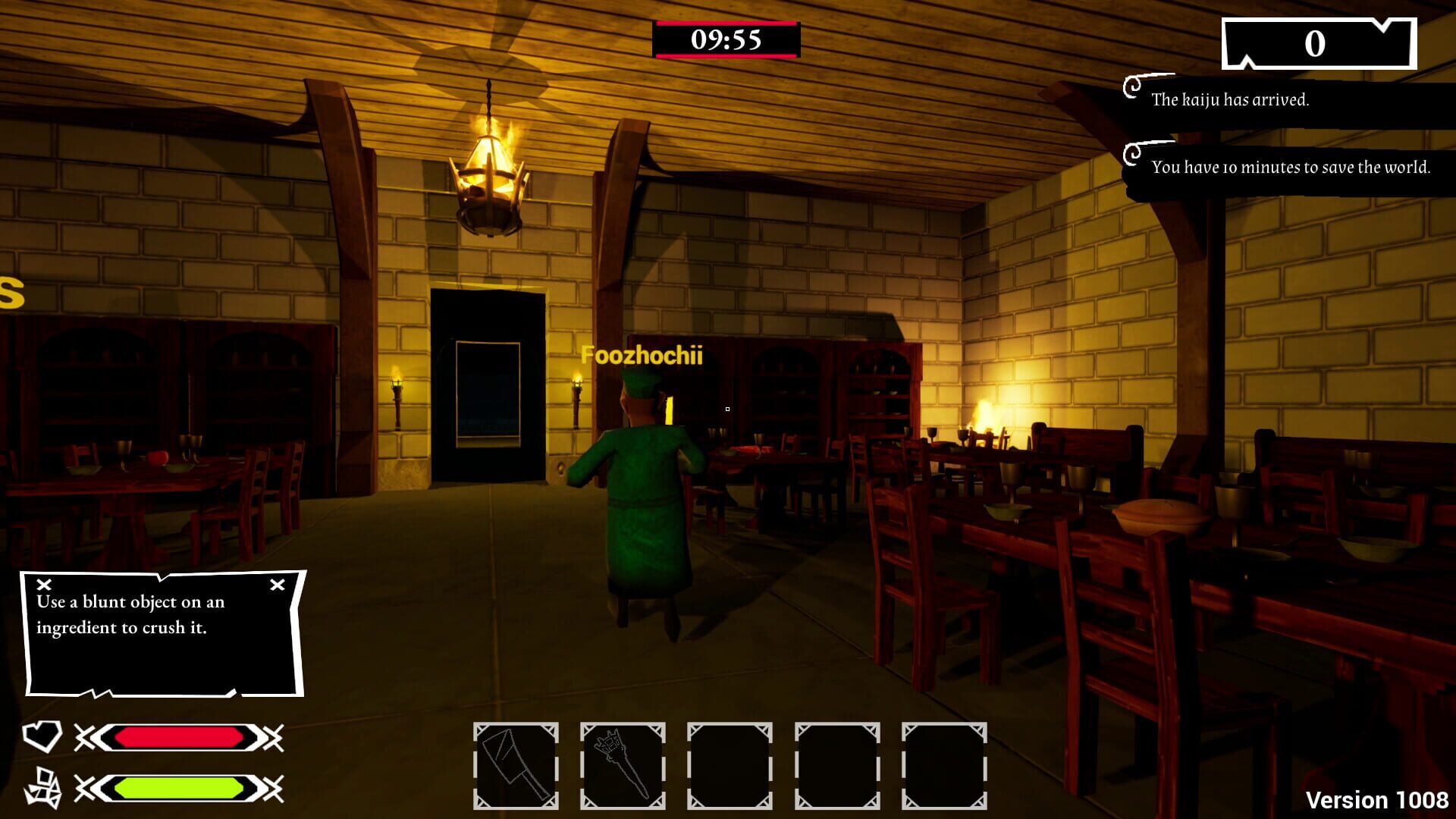 Screenshot for Co-op Kaiju Horror Cooking