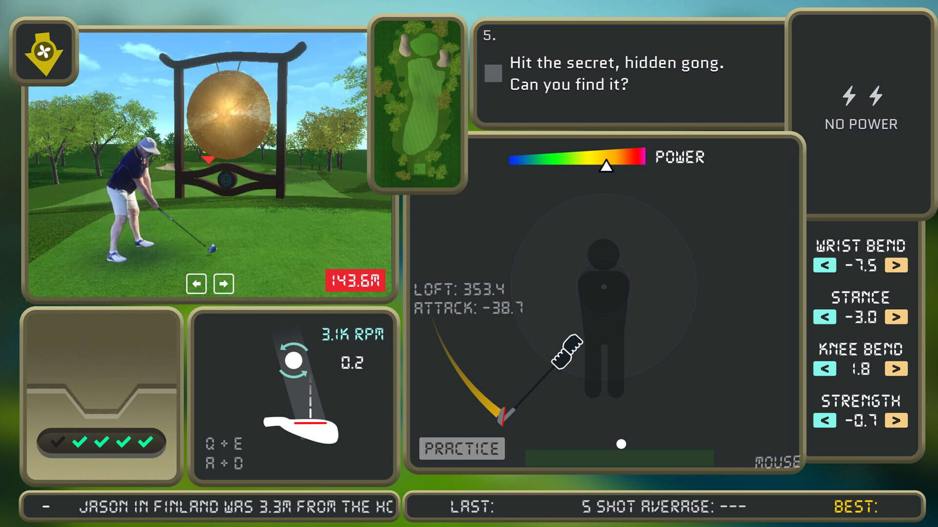 Screenshot for Normal Golf Game