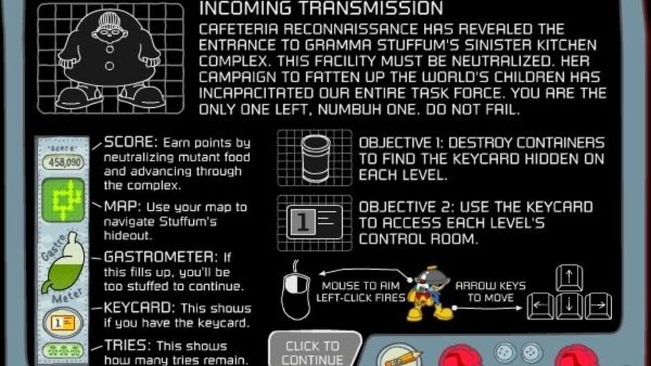 Screenshot for Codename Kids Next Door: Tummy Trouble