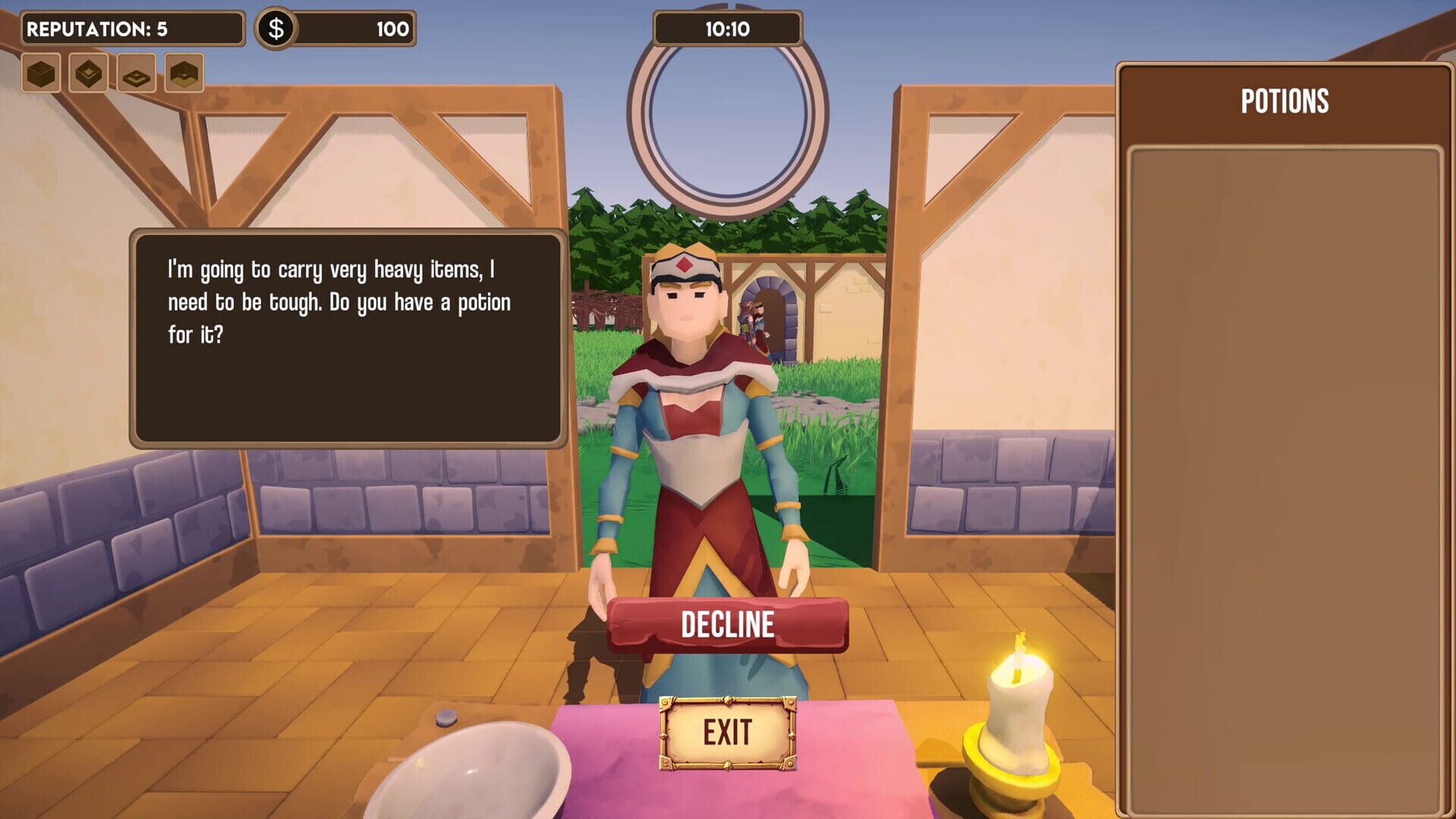 Screenshot for Penny for Your Potion