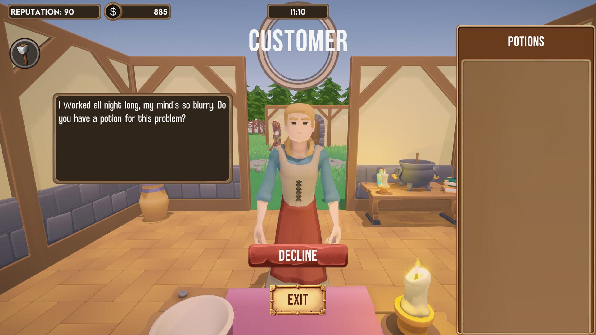 Screenshot for Penny for Your Potion