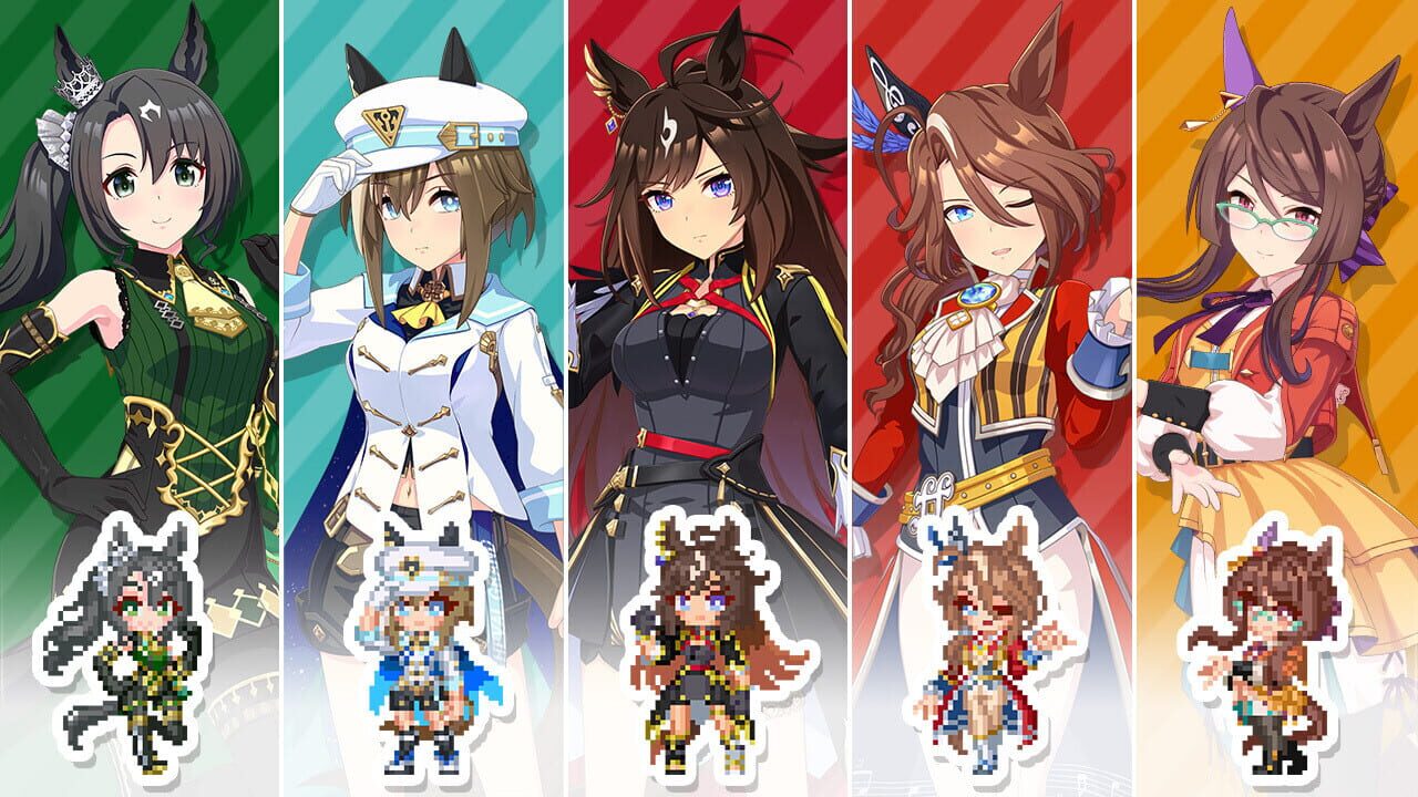 Screenshot for Umamusume: Pretty Derby - Party Dash: DLC Vol. 1 - Team Iris