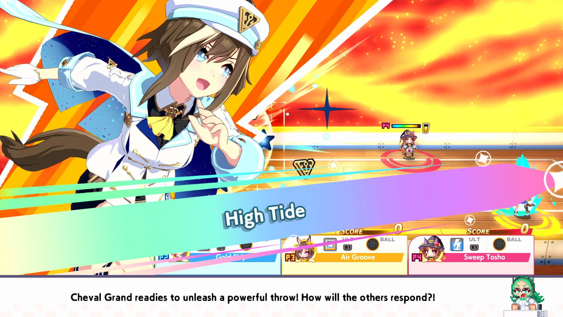 Screenshot for Umamusume: Pretty Derby - Party Dash: DLC Vol. 1 - Team Iris